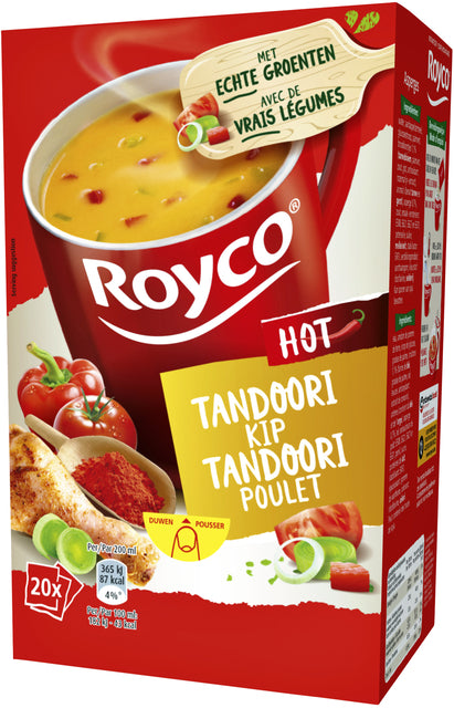 Royco - Minute Suppe Tandoori Huhn, Pack mit 20 Taschen