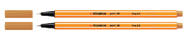 Stabilo - Fineliner Punkt 88/54 Orange | 10 Stücke