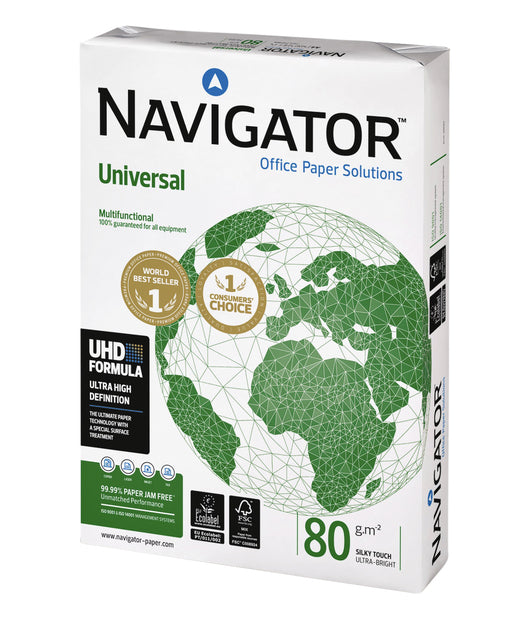 Navigator - Kopieerpapier navigator universal a3 80gr wit | 5 stuks