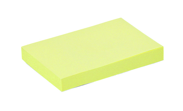 Quantore - Bloc mémo 51x76 mm jaune