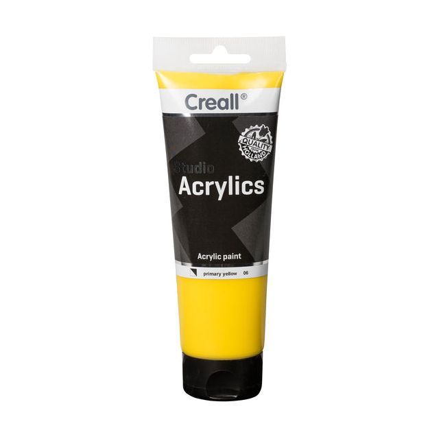 Acrylique Paint Creall Studio Acrylique 06 Jaune primaire 250 ml