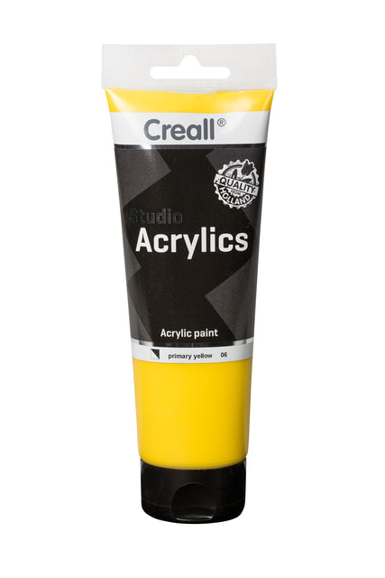 Acrylique Paint Creall Studio Acrylique 06 Jaune primaire 250 ml