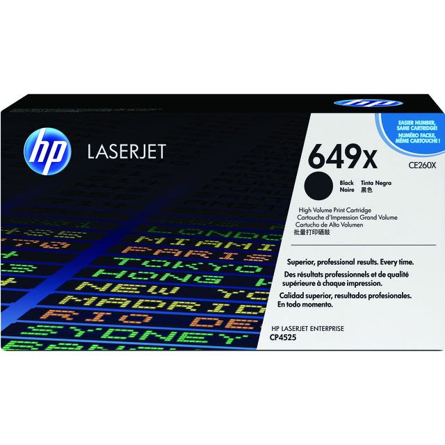 HP - Tonercartridge  ce260x 649x zwart