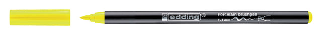 Edding - Brushpen Edding 4200 Geel en porcelaine