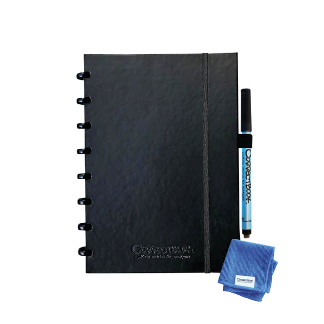 Correctbook - Notitieboek correctbook premium a5 blanco blk