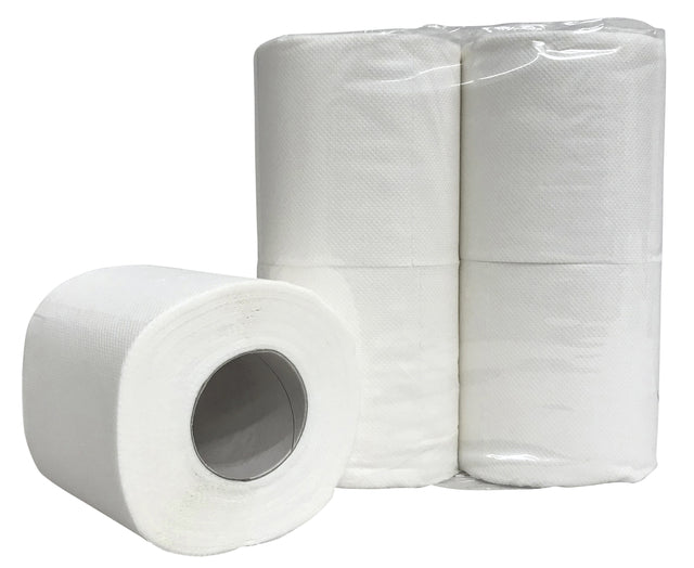 CleanInq - Papier de toilette Blanco 2 -LAAGS 200VEL 48ROL