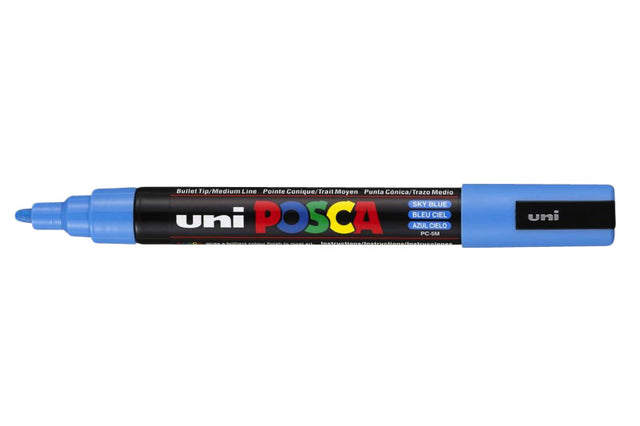 POSCA -Lackmarker auf Wasser -Basis -PC -5m Hemelblauw