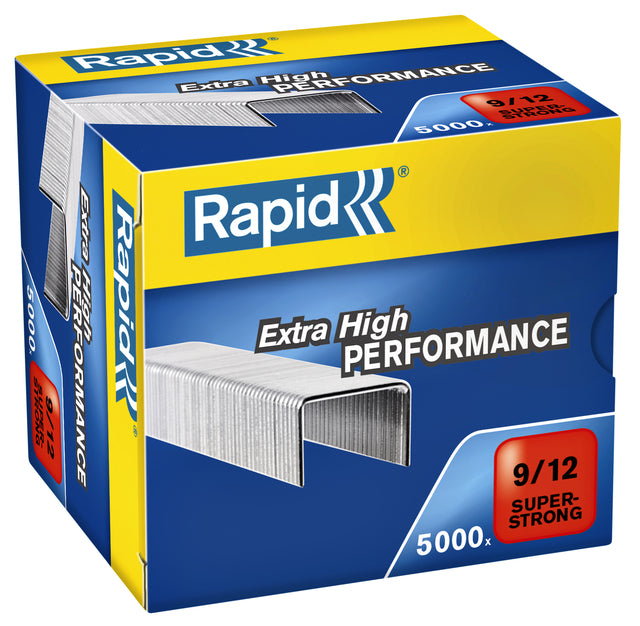 Rapid - Staples 9/12 verzinkt Super Strong 5000 Stücke