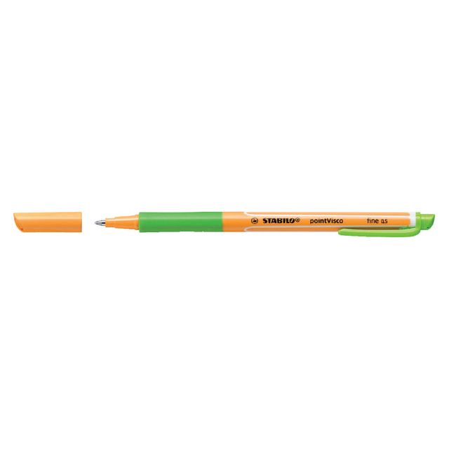 Stabilo - Rollerpen Pointvisco 1099/43 f loofgroen | 1 Stück | 10 Stück