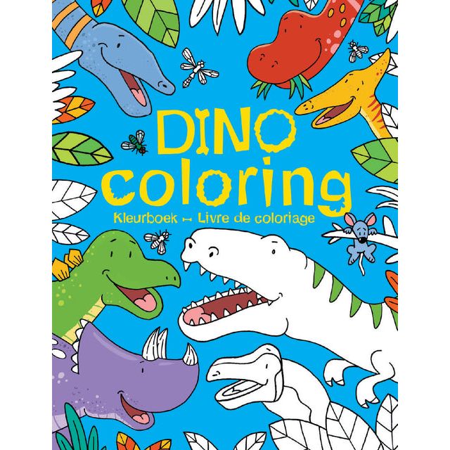 Deltas - Colorbook Deltas Dino Färbung | 1 Stück | 3 Stück