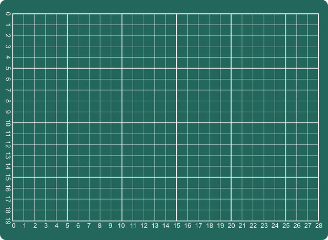 Quantore - Snijmat A4 300x220mm Grün