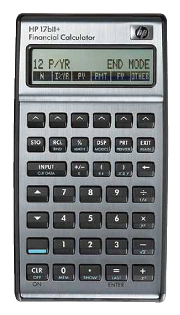 HP - Calculatrice financière 17BII +