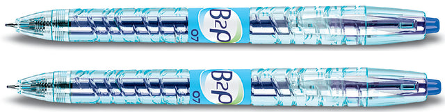 Pilot - B2P gelroller, intrekbaar, medium punt, 0,4 mm, blauw