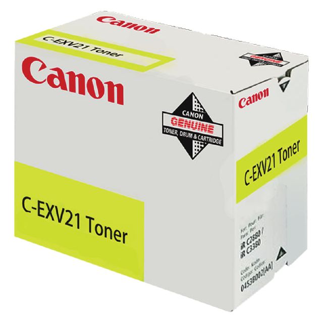 Tonercartridge Canon C exv 21 gelb