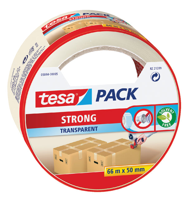 Tesa - Verpakkingse pack strong 66mx50mm tr | 36 stuks