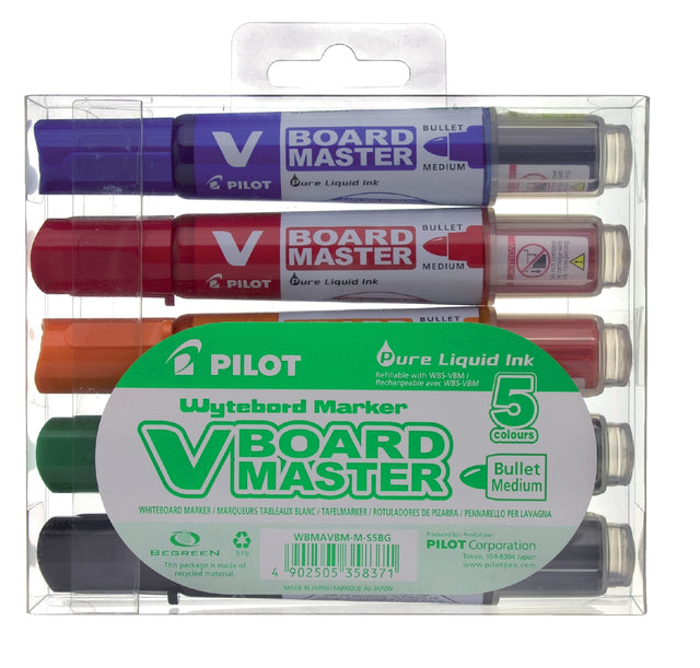 Pilot - Viltstift pilot begreen whiteboard rond m assorti