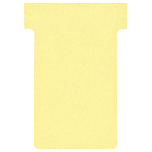 Nobo - T -Planboard Cards Index 2, Ft 85 x 60 mm, jaune