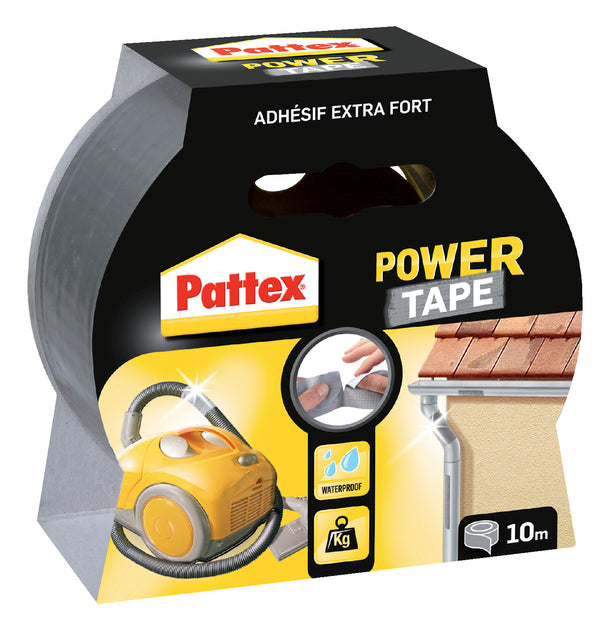 Pattex - plakband Power e lengte: 10 m, grijs