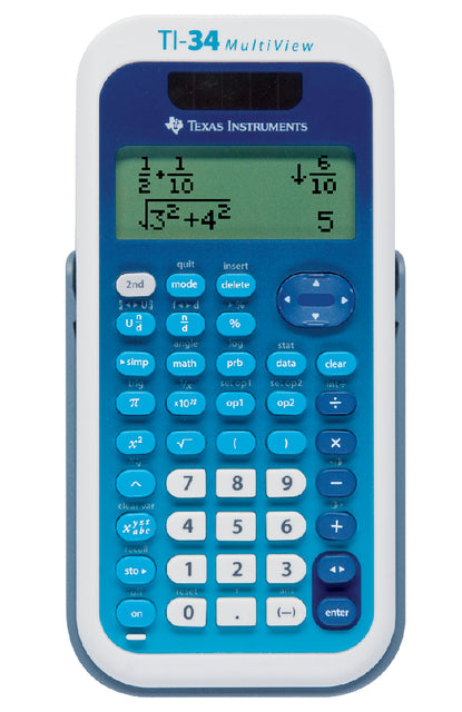 Texas Instruments - Texas wetenschappelijke rekenmachine TI-34 Multiview