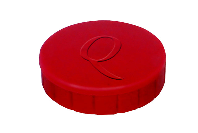 Quantore - aimant 32 mm 800gram rouge 10 pièces