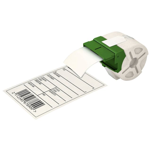 Leitz - Icône étiquette papier d'empreinte d'étiquette 61 mmx22m blanc