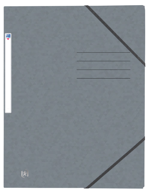 Oxford - Top -Datei+ Elastomap, für ft a4, grau