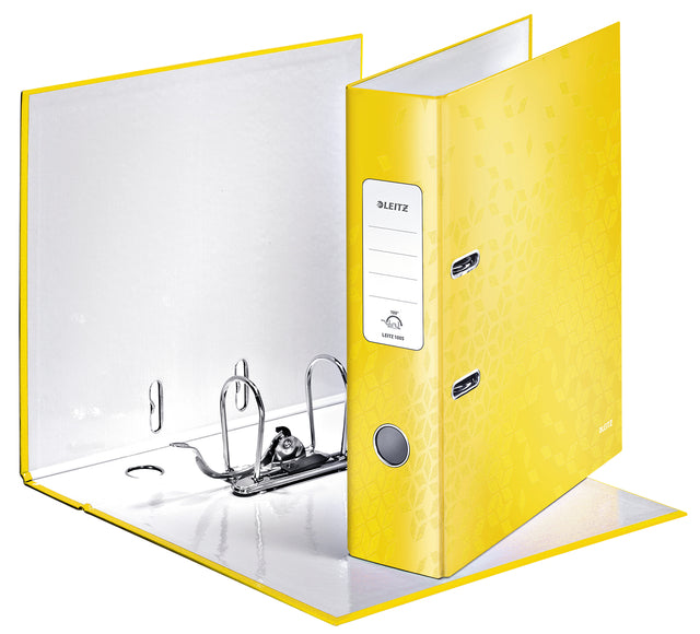 Leitz - Wow Ordner jaune, dos de 8,0 cm