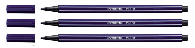 Stabilo - Filz -Tip Pen 68/22 Preußisch Blau