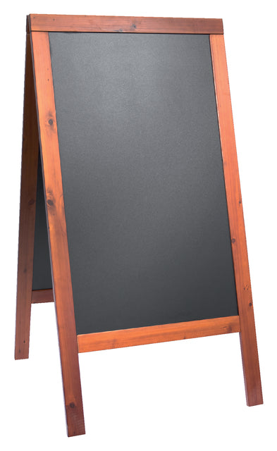 SECURIT - BORD DE TIRWALK 70X125X4CM BOIS D'AHOGANY