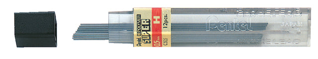 Pentel - Potloodstift pentel h 0.5mm 12st zwart | 12 stuks