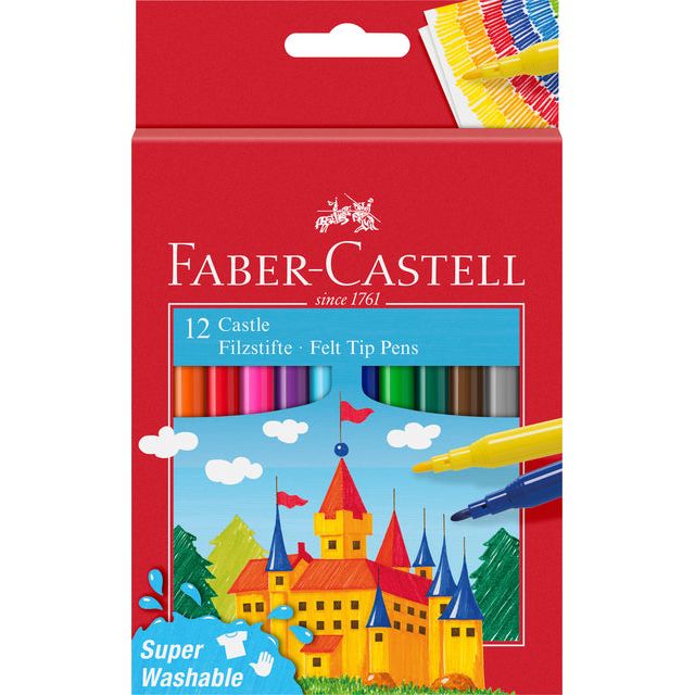 Faber Castell - ColorStift Faber -Casttell Set de 12 pièces Assorti | Réglez un 12 morceau | 10 pièces