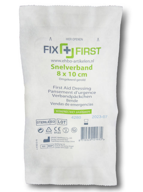 FixFirst - Schnell -banded 8x10 cm 10 Teile