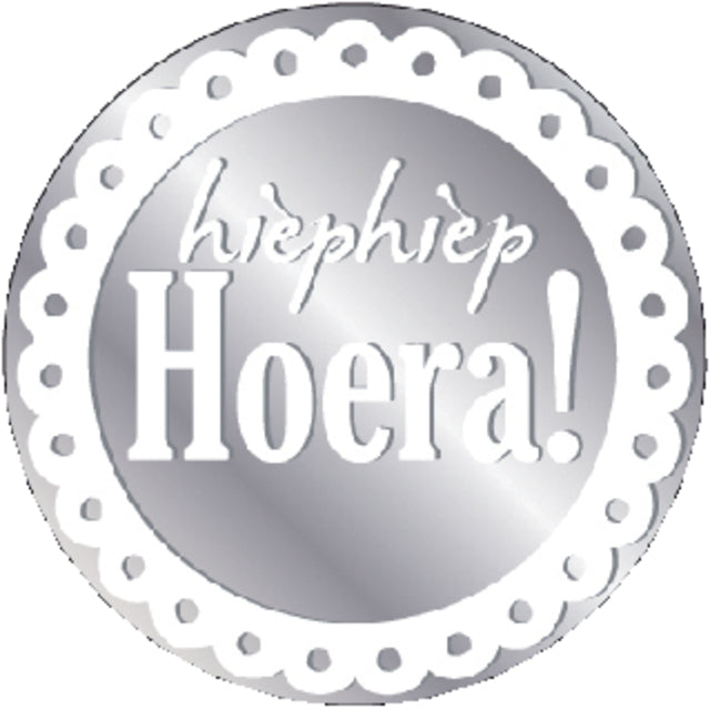 Haza Hiep Hip Hooray Silver / White à 1000 pièces