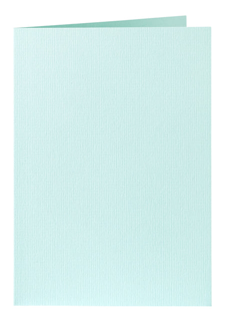 Papicolor - Carte de correspondance double 105x148 mm vert mer vert