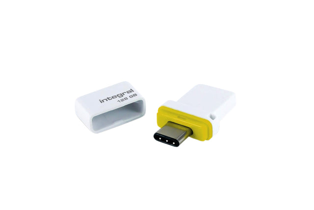 Integral - Usb-stick integral 128gb usb c+usb 3.1 fusion dual