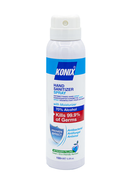 Konix - Spray à la main Konix Aerosol Disinfection 150 ml | Pulvériser un 1 morceau | 48 pièces