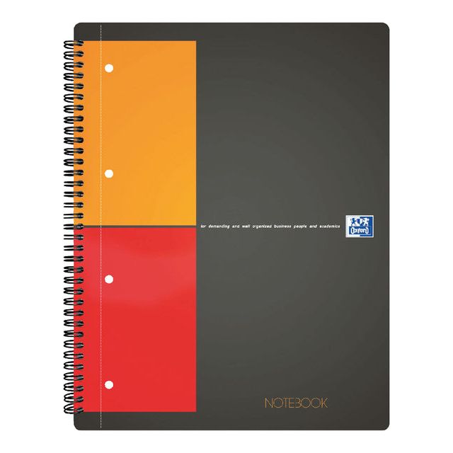 Oxford - Notitieboek  international notebook b5 5mm | 5 stuks