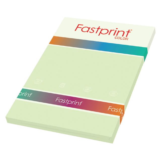 FASTPRINT - Papier FASTPRINT -100 A4 120GR HUND GREEN | Pak ein 100 Blatt | 10 Stück