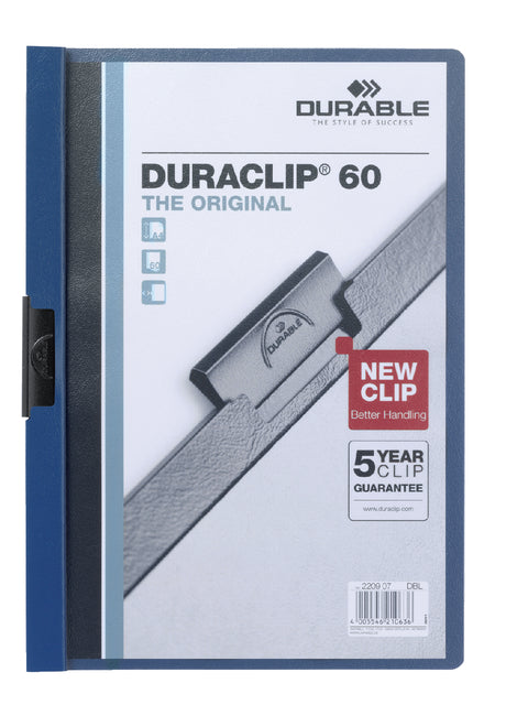 Durable - Klemmap Duraclip Original 60 donkerblauw