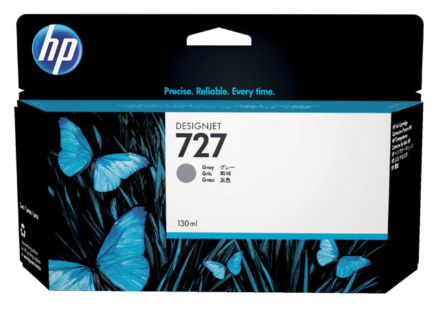 HP - Inkcartridge B3P24A 130ml 727 Grau