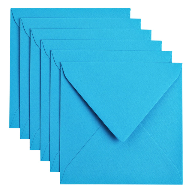 Papicolor - Enveloppe 140x140 mm bleu ciel