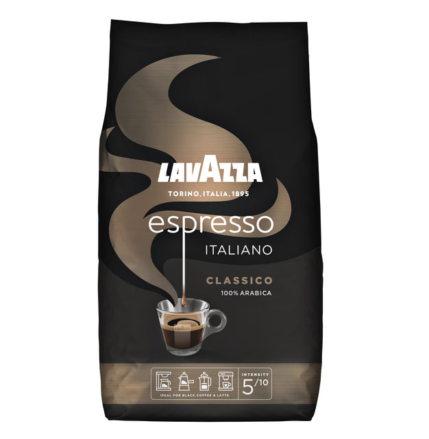 Lavazza - Kaffee -Caffè Espresso Bonen Black 1000gr