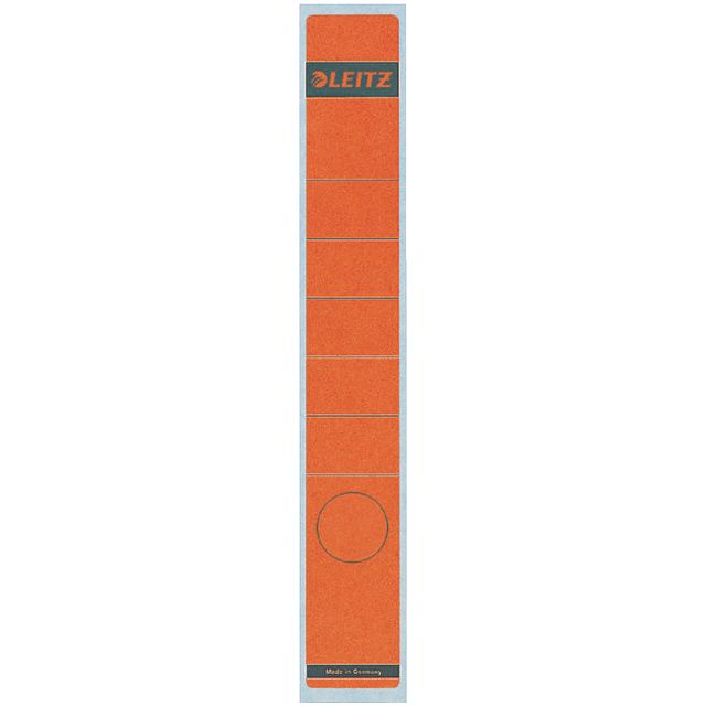 Leitz - étiquette arrière Leitz 1648 39x285mm rouge | Pak un 10 pièces | 10 morceaux