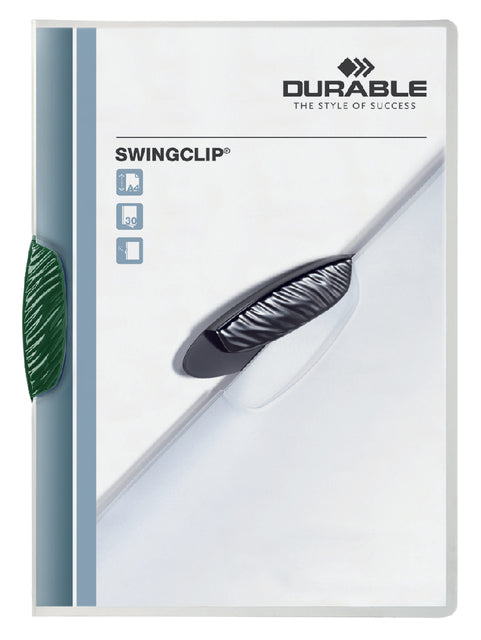 Durable - klemmap Swingclip groen