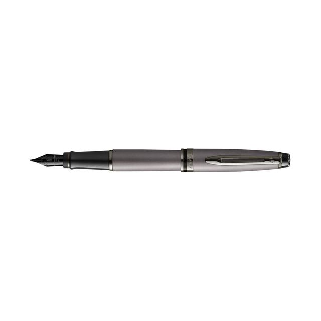 Waterman - Fountain Stift Experte Metallic Silver Lack Rt Fine | 1 Stück