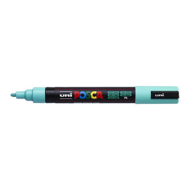 Posca - Verfstift  pc5m m aquagroen | 6 stuks