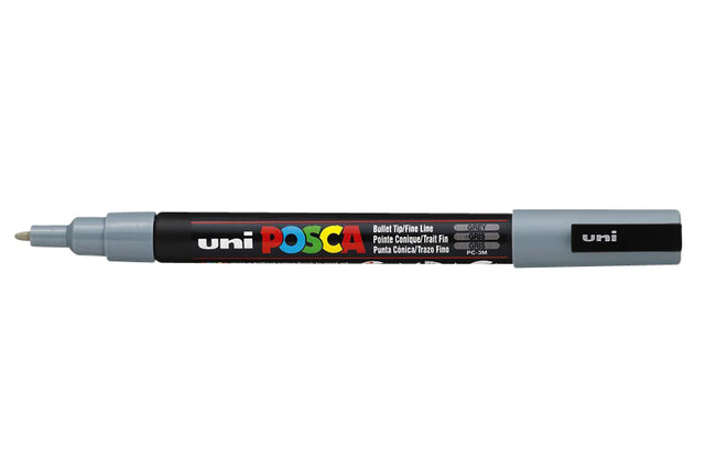 Posca - Verfstift posca pc3m f grijs | 6 stuks