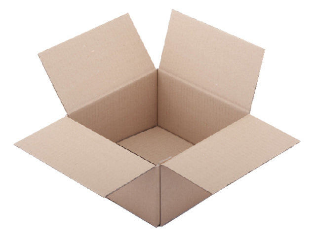 Cleverpack - Single Golf Shipping Box 200x200x110 mm braun 10 Stück