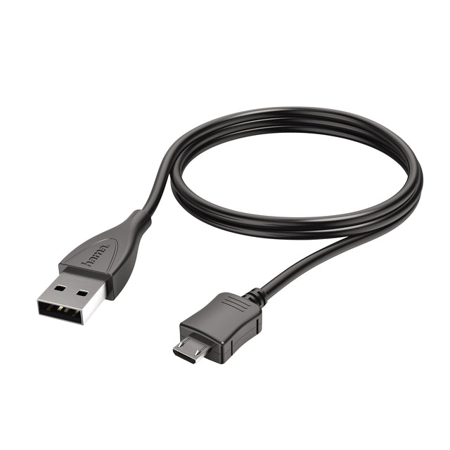 Kabel Hama USB Micro-A 2,0 1 Meter schwarz