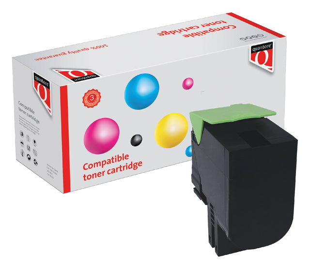 Quantore - Tonercartridge lexmark 70c0h10 zwart